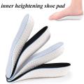 Men Women Invisible Height Increase Insole / High Quality  Light Weight Soft Height Lift Cushion / Invisible Shoe Heel Insert Foot Pads / Elevated Insoles / Unisex Comfort Sole Raiser. 