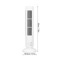 Bladeless Tower Fan Portable Tower Fan USB for Office. 