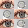 Shade Name: Holland Grey, Soft Color Contact Lenses / Lens / Color Lens / Color Lenses for Girls / Eye Lenses / Fashion Lenses / Cosmetics Lenses High Quality Lenses With Free Water Kit. 