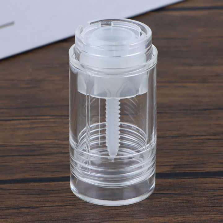 40g Deodorant Tube Handmade Round Twist Up Bottom Filling Empty Blush Stick Filling Stick Deodorant Container Travel