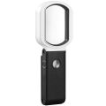 Magnifying Glass with Light, 25X 10X Rechargeable Handheld and Standing Magnifier for Reading, Inspection, Jewelry. 