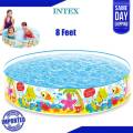 INTEX Swimming Pool Non-Inflatable Swimming Pool for kids - SIZE (4FT - 5FT - 6FT - 8FT. 