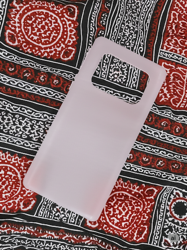 Aquos R6 Soft Silicone Semi Transparent Slim Case with Rounded Borders Shock Protection