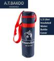 Insulated 1.5 Liter Bottle Cover / Bag / Water Bottle Pouch ( Aluminium Insulation). 