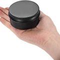 10Packs Empty Jars Round Aluminum Tin Cans Screw Top Metal Steel Tins Lip Balm Tins Box Cosmetic Containers. 