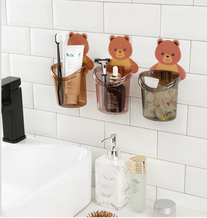 Toothbrush%20Holder%20Cute%20Bear%20Storage%20Rack%20Wall-mounted%20Bathroom%20Accessories%20Set%20Tooth%20Brush%20Stand%20Shelf%20Bathroom%20Accessories%20-%20Image%209