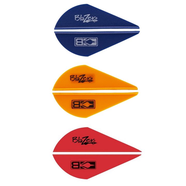 Silk Road Traders Bohning TPU Archery Arrow Fletching - Blazer Vanes - Pack Of 48