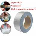 Aluminum Foil Tape (7 Yards) – Specially Designed for Stove Heat Insulation OR Butyl Waterproof Tape (1.5 Meter) – Strong Adhesion, UV & Water Resistant Use for Kitchen, Bathroom, Wall & Roof Leak Repairs – Select Your Option. 