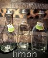 Limon 1.1 Liter Water Glass Bottles - ATS. 