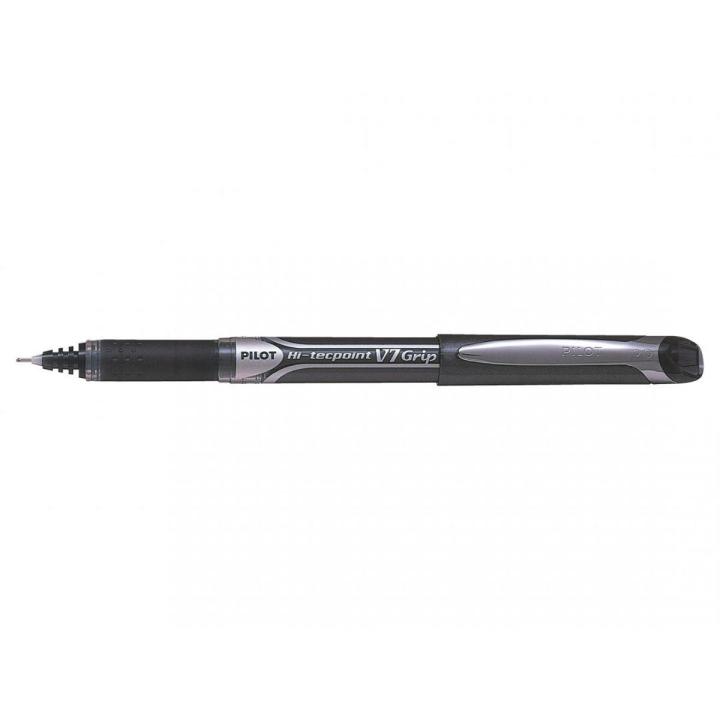 Pilot Hi-Tecpoint V7 Grip 0.7 Blue & Black Roller Ball Pen