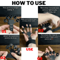 Premium Quality Finger Gripper & Hand Gripper With 3 Difficulty Level – Guitar Finger Gripper , Hand Strengtheners , Hand Trainer , Exercise Tools , Gripster , Build & Grow Forearm , Finger Mobility & Fast Hand Recovery. 