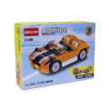3 In1 Plastic Building Blocks Brick Educational Diy Toy For Kids, Car Buildings Block Bricks, Decool Architect Series, Decools Sports Racing Cars Best Creativity Skills & Engineering Toys Gift For Children, Sunset Speeder Convertible Vehicle Cargo Truck. 