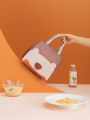 Fat haha u200b u200binsulation bag lunch box bag portable lunch bag large portable hand-carrying cute cartoon bento bag. 