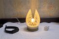 3D Printed Table Lamp /Customizable Design /Smart Lighting /Stylish Design /Unique Designs /Home Aesthetics /Portable /Unique Patterns /lamps for bed room side table stylish fancy /3D Lamp Bed Room Side Home Decoration /Night Light. 