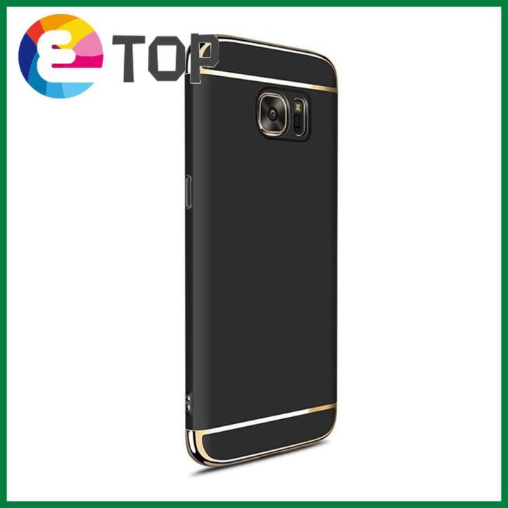 【ETOP】 For Samsung Galaxy S6 Edge Plus(S6 Edge+) Case, Luxury 3 In 1 Case Ultra Slim Hard Cover Phone Casing