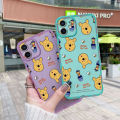 JIUMOO For Infinix X657C Case New Design Square Edge Original Phone Case Cartoon Winnie The Pooh Thin Pattern Shockproof Softcase Casing Full Back Cover Angel Eye Camera Protection Cases. 