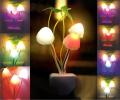 LED Night Light Mushroom Lamp with automatic sensor control. 