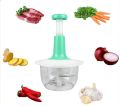 9 in 1 Manual Hand Chopper 2000 ML - Food Processor with 3 Blades - Vegetable Cutter - Hand Crank Chopper for Kitchen - Multi-Functional Salad Maker - Portable Easy to Clean Kitchen Gadget". 