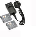 2pcs D MW-BCM 13E DMW-BCM13PP Rechargeable Li-ion Battery + Charger DC145U for Pànasonic Lumix DMC-FT5, DMC-TS5, DMC-TZ37, DMC-TZ40, DMC-TZ41, DMC-ZS27, DMC-ZS30 Digital Cameras. 