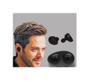 Mini Free Stereo True Wireless 4.1 Bluetooth In-Ear Earbuds Twin Music Headset With Mic And Docking Charger Bluetooth Headset - Black. 