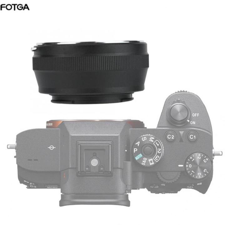 【3C VictoryEagle Store】New FOTGA CY-NEX Lens Adapter Ring Converter Contax Lens to for Sony Mirrorless Camera Lens Ring Converter