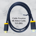 Basics High-Speed HDMI Cable,  Supports  3D, 4K video & Audio Return  for PC / Laptop / Android Box / LED TV. 