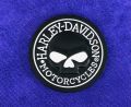 Harley Davidson metal Emblem black 3 inches 01 pc. 