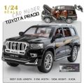 DieCast Toyota Land Cruiser SUV Models Cars Pull Back With Light Sound Multicolor. 