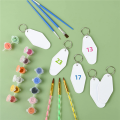 24 Pack Motel Hotel Keychain Blank Vintage Motel Key Tag Hotel Keychain Blanks for Vinyl Projects Sublimation Decoration. 