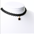 Handmade Velvet Lace Vintage Choker Necklace for Women Collar Torques Trendy Neck Jewelry Stretch Charm Gothic Punk Black Heart Strip Woman Party Accessories Clavicle Chain. 