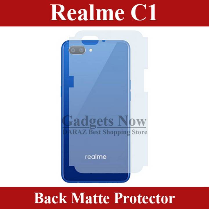 Realme C1 Back Matte Protector Soft Skin Sheet Soft Film Protector For Realme C1