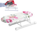 Tabletop Ironing Board with Folding Legs Small Steel Table Top Ironing Board Suitable for Home Sewing Traveling. 