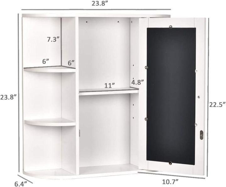 eDecor%20Amazing%20Bathroom%20Wall%20Cabinet%20with%201%20Mirror%20Door,%20Wood%20Organize%20Cupboard%20with%20Shelf%20(Customize)%20-%20Image%203