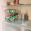 350ml Food Tin Can Drink Dispenser Cupboard Fridge Storage Rack Holder Home DIY. 