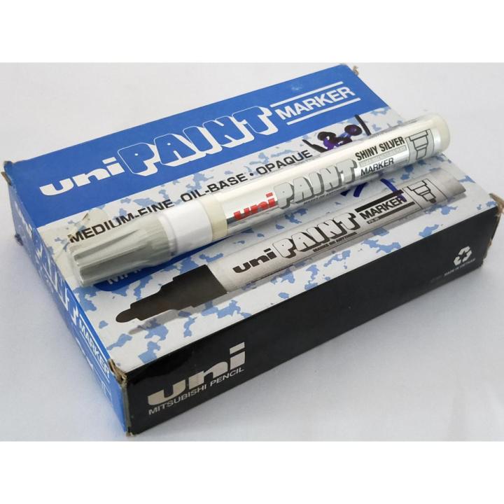 Uni-Paint Marker PX 20 White , Gold ,Silver Paint Marker