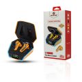 Maxon G-200 Earbuds - Best for PUBG Gaming Headset True Wireless Bluetooth Earphone Transparent HIFI Headphones LED Power Digital Display Stereo Sound Earphones. 