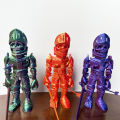 Quasar Halloween Skeleton Figurine Poseable Skeleton Knight Figurine Halloween Decor Warrior Model Toy Desktop Ornament Posable Skeleton Toy. 