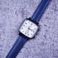 New Same Boys Fashion Square Black Shell Cool Quartz Watch. 