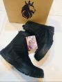 Black Army Walking Army Boots For Men. 