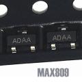 10PCS - MAX809SEUR SOT23-3 MAX809S MAX809 SMD ADAA. 