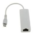 Micro USB 2.0 to Network LAN Ethernet RJ45 Adapter for Zero Android 100Mbps. 
