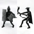 3D Printed Mannequin Dummy 13 Accessories Series Action Figures Toys Multi-Jointed Movable Shapeshift Robot Parent-child Games. 