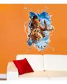 Cartoon Moana Maui Vaiana Break Wall Sticker for Kids Baby Rooms Nursery Decals Children Decoration Poster for Bedrooms. 