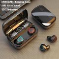 Original M10 TWS Wireless bluetooth airpods airdots Earphones Touch Control 5.3 with power bank charger Headset Waterproof  Hifi Quality Earbuds 3500mAh Stereo Sports Headphones With Microphone. 