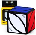 Qiyi Magic Square Maple Leaf Ivy Rubik's Cube Curved Inclined Shaped Clover Rubik's Cube Toy. 
