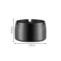 Yfashion 1PC Stainless Steel ple Ashtrays Cone Living Room Desk Office Desk Ash Storage ray. 