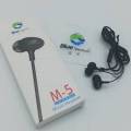 Original Handfree Blue Spectrum M5 Stereo Earphones High Base For All Android Mobile Phones Best for Work from Home / Gaming Handfree / Online Classes. 