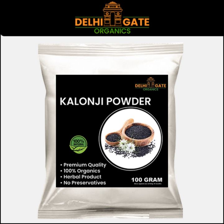 Organic Kalonji Powder | Black Seeds Powder - 100 Grams