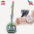 WBM Shower Brush Wooden Handle Bath Ball - Carnival Body Bathing Sponge Loofah. 