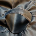 Relaxsit bean bag - Puffy Leather Bean Bag – Versatile Comfy Bean Bag for Lounge and Bedroom – Bean bag for adults   - Water-Repellant Dim. 110x80cm. 